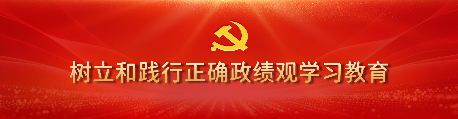 树立和践行正确政绩观学习教育